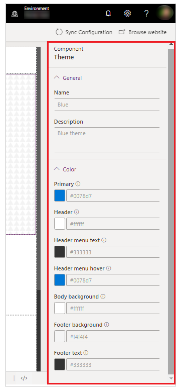 Theme details