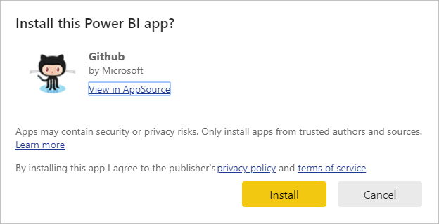 Install app
