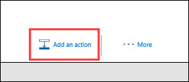 Confirmation add an action button