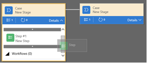 Adding steps to each stage