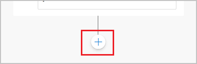 Screenshot of adding a node