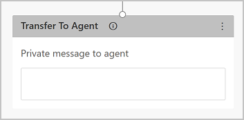 Transfer To Agent